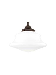 Petersburg 12 3/4 inch Pendant in Old Bronze.